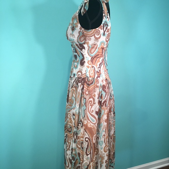 Trina Turk Silk Print Dress Size 2 - Picture 4 of 8